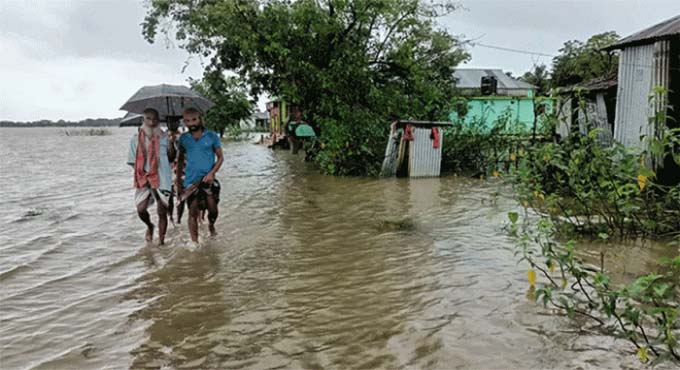 সিলেট-সুনামগঞ্জে ফের বন্যার শঙ্কা